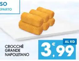 SeBón Supermercati Crocchè grande napoletano offerta