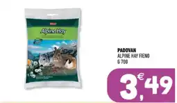 Ayoka Padovan Alpine Hay Fieno offerta