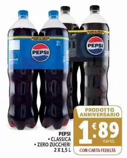 Deco Supermercati Pepsi classica zero zuccheri offerta