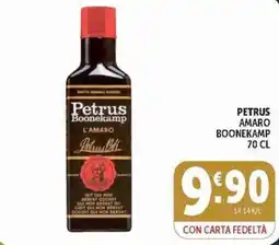Deco Supermercati Petrus Boonekamp L'amaro offerta