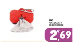 Ayoka IMAC porta sacchetti igienici in silicone offerta