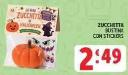 Deco Supermercati Zucchetta di Halloween offerta