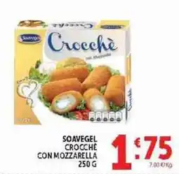 Deco Supermercati Soavegel crocchè con mozzarella offerta