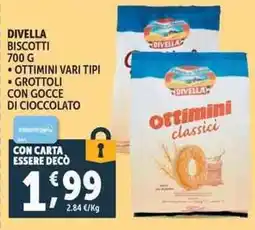 Deco Supermercati Divella ottimini classici offerta