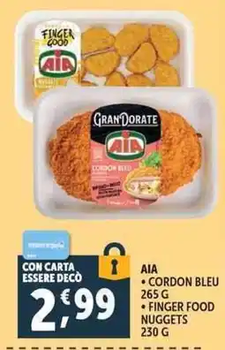 Deco Supermercati AIA Cordon Bleu offerta
