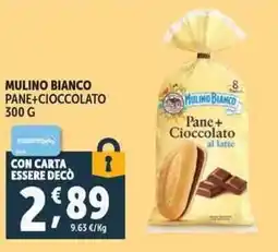 Deco Supermercati Mulino Bianco Pane+Cioccolato offerta