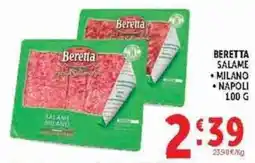 Deco Supermercati Beretta Salame Milano Napoli offerta