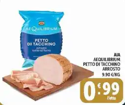 Deco Supermercati AIA AEQUILIBRIUM PETTO DI TACCHINO ARROSTO offerta