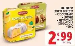 Deco Supermercati Balocco torte in festa offerta