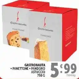 Deco Supermercati Gastronauta Panettone Pandoro Astuccio offerta