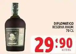 Deco Supermercati Diplomatico Reserva Rhum offerta