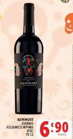 Deco Supermercati Kapemort Averno Aglianico Irpinia DOC offerta