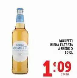Deco Supermercati Birra Moretti offerta