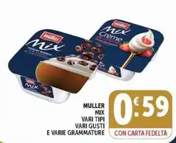 Deco Supermercati Muller Mix offerta