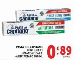 Deco Supermercati Pasta del Capitano dentifricio offerta