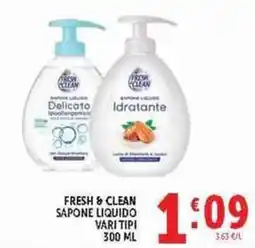 Deco Supermercati Fresh & Clean Sapone Liquido offerta
