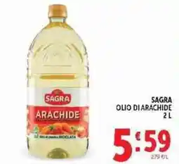 Deco Supermercati Sagra olio di arachide offerta