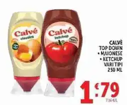 Deco Supermercati Calvé top down offerta