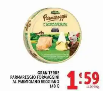 Gran Terre Parmareggio Formaggini al Parmigiano Reggiano