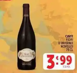 Deco Supermercati Cavit Fiori d'inverno Novello offerta