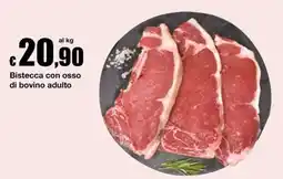 Sì con te Supermercati Bistecca con osso di bovino adulto offerta