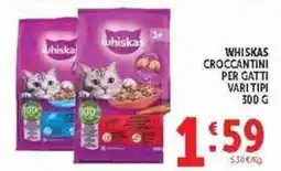 Deco Supermercati Whiskas croccantini per gatti offerta