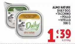 Deco Supermercati Almo Nature Daily Dog offerta