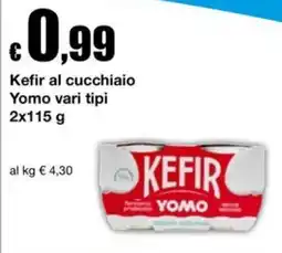 Sì con te Supermercati Kefir al cucchiaino Yomo offerta
