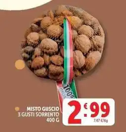 Deco Supermercati Misto guscio 3 gusti Sorrento offerta