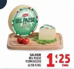 Deco Supermercati Galbani Bel Paese Formaggio offerta