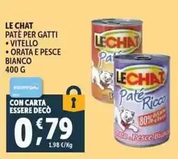Deco Supermercati Le Chat paté per gatti offerta