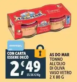Deco Supermercati As do Mar tonno all'olio di oliva offerta