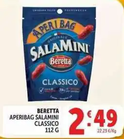 Deco Supermercati Beretta Aperibag Salamini Classico offerta