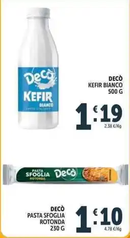 Deco Supermercati Decò Kefir Bianco offerta