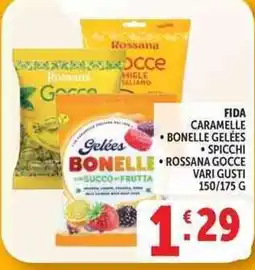 Deco Supermercati Gelées Bonelle con succo di frutta offerta