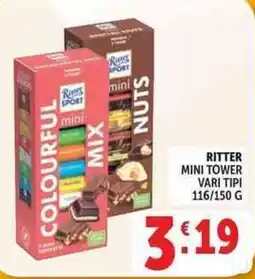 Deco Supermercati Ritter mini tower vari tipi offerta