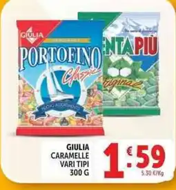 Deco Supermercati Giulia caramelle vari tipi offerta
