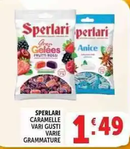 Deco Supermercati Sperlari caramelle vari gusti offerta