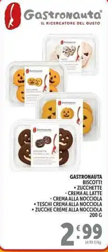 Deco Supermercati Gastronauta biscotti zucchette offerta