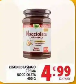Deco Supermercati Rigoni di Asiago crema nocciolata offerta