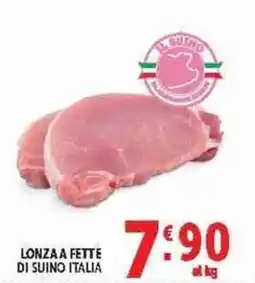 Deco Supermercati Lonza a fette di suino Italia offerta