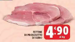 Deco Supermercati Fettine di prosciutto di suino offerta