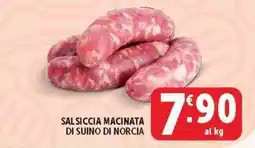 Deco Supermercati Salsiccia macinata di suino di Norcia offerta