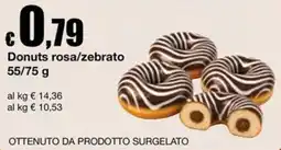 Sì con te Supermercati Donuts rosa/zebrato offerta