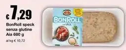 Sì con te Supermercati BonRoll speck senza glutine Aia offerta