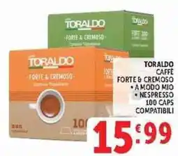 Deco Supermercati Toraldo caffè forte & cremoso offerta