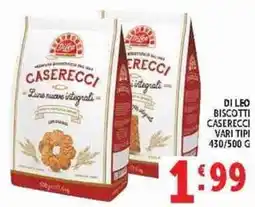 Deco Supermercati Biscotti Caserecci vari tipi offerta