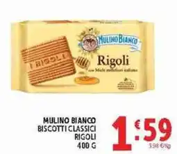 Deco Supermercati Mulino Bianco biscotti classici rigoli offerta