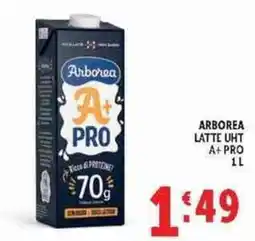Deco Supermercati Arborea latte UHT A+ PRO offerta