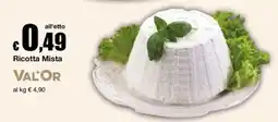 Sì con te Supermercati Ricotta Mista VAL*OR offerta